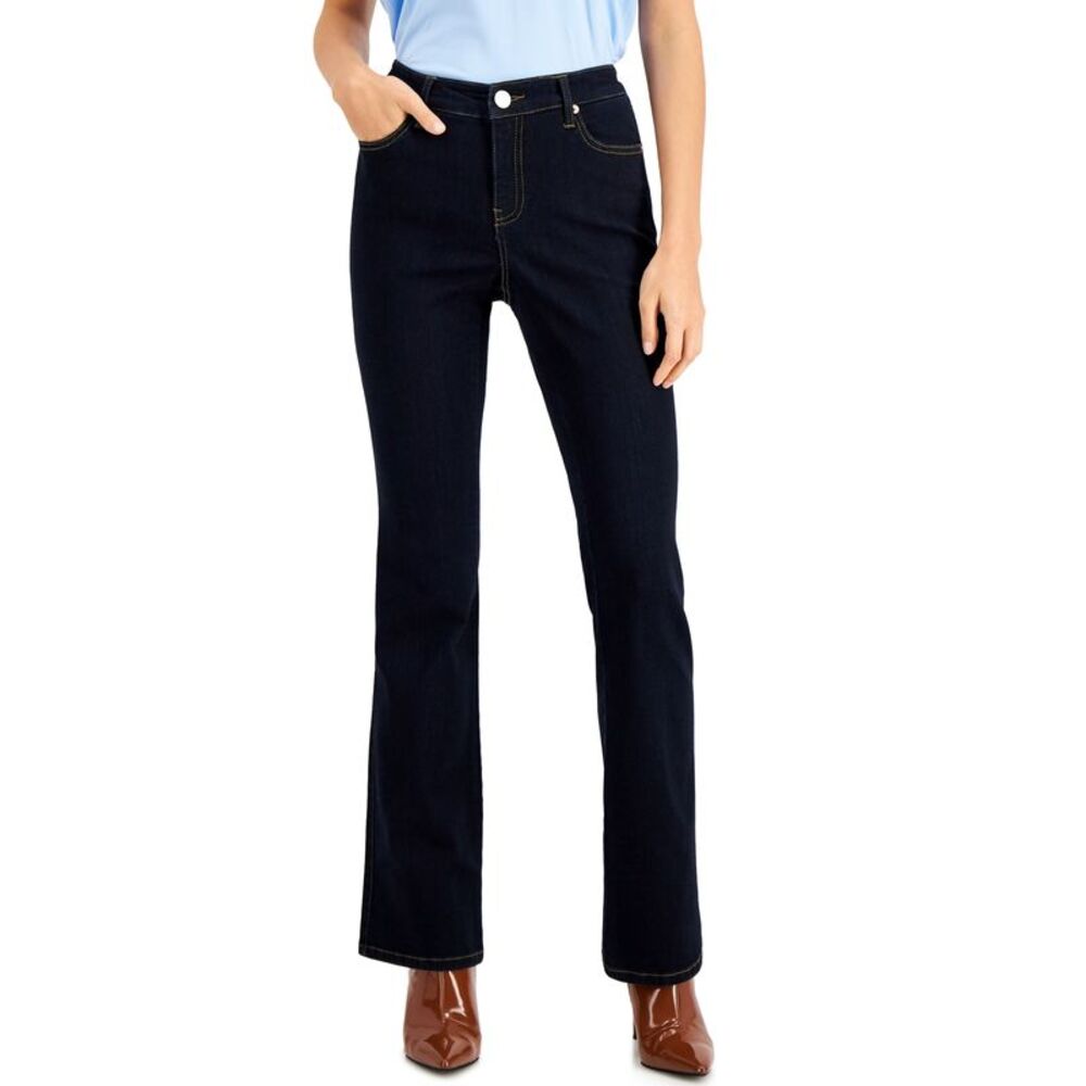 INC International Concepts Mid Rise Bootcut Jeans
